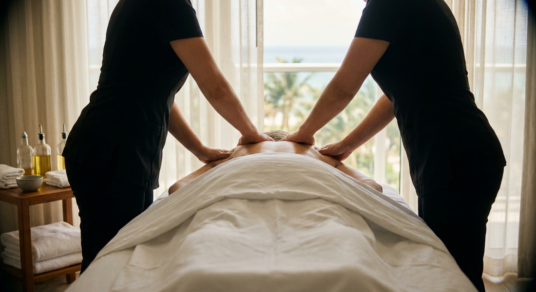 Four Hands Massage in Miami, Delivered to Your Door
